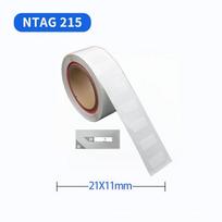 215 Chip RFID NFC Music Wall Tag: Passive Induction & Anti-Counterfeiting 215 White Tag (21*11mm) white