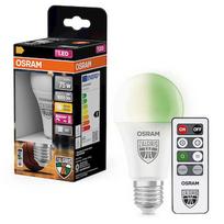 Osram Žalgiris Edition E27 1055lm LED Lamp with Remote | E27 | 9.5 W | 2700K warm white, green 4099854630750