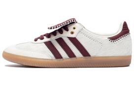 Adidas Originals x Wales Bonner Samba Pony Tonal Comfortable Low top Skateboard Shoes Unisex White Brown IE0586 47⅓ white