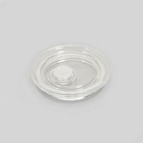 Plastikiniai stiklinės puodelio dangteliai 16 oz Sandarus nepralaidus puodelio dangtelis Naujas stiklinės puodelio dangtelis su šiaudeliu clear-1