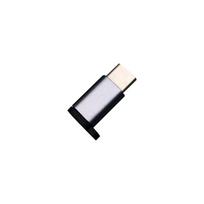 USB-C į Micro USB greito įkrovimo duomenų adapteris Android įrenginiams, aliuminio lydinys.