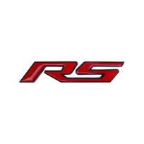 3D For Chevrolet Trax Cruze Malibu Captiva Explorer Aveo RS Styling Emblem Metal Car Sticker Car Tail Badge Decal Accessories mz2 red