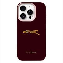 Bėgantis gepardas telefono dėklas IPhone 17 16 15 Plus 11 13 12 14 Pro Max 16e 17 Air minkštas permatomas dėklas Coque iphone 15 ProMax
