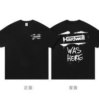 Top 100 DJ Hardwell Grynos medvilnės Oversize marškinėliai 2025 M. Kasdieniai laisvi patogūs Streetwear trumparankoviai moteriški vyriški drabužiai L gray