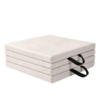 Folding Gymnastics Mat with Handles Thick Exercise Portable for Home
