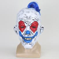 Tamsus riteris Betmenas Jokeris Jokeris Latekso kaukė, perukas, galvos apdangalas, Helovino siaubo rekvizitas Blue-headed clown2No.