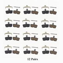 2/4/12 poros dviračio pusiau metalinės diskinės stabdžių kaladėlės Sram Code R RSC (2012+), Guide RE, DB8, G2 RE 12 Pairs juoda