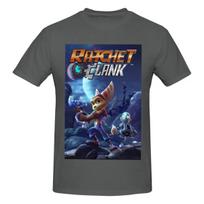 100 Cotton Ratchet And Clank Essential Collection Tshirt Unisexs Fashion Oversized T Shirt Unisex Round Neck Summer Shirts Tops S blue