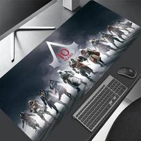 Assassin s Creed pelės kilimėlis Animacinis Užrakintas kraštas Didelis žaidimų kilimėlis Kompiuterio žaidėjo klaviatūros kilimėlis Stalo pelės kilimėlis PC stalo kilimėliai 30cmx80cm(11.8x31.5inch)