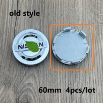 For Nissan ArR44pcs New Style 54/63mm Wheel Center Hub Caps for Nissan Nismo GTR Almera Xterra Qashqai Sentra Versa Altima Rogue Sport Hubcaps 4pcs