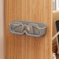 Glasses Display Cabinet Sunglasses Container Box Wall Mounted Perforated Free Sunglasses Storage Glasses Rack Home Tidying pilka