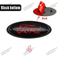 14,7 cm ABS Automobilio Priekinės Grotelės Variklio Dangčio Ženklelis Emblema Pakeitimas Su Spaustukais Ford Focus Mondeo Fusion MK2 MK4 F150 F250 Automobilio Tiuningui gray