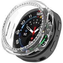 Diamond Case for Samsung Galaxy Watch 8 40mm Hollow Protector Shell smartwatch Accessories for galaxy watch 8 44mm Bumper Cover Samsung watch 8 44mm skaidri