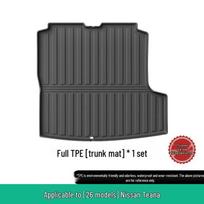 2022-2026 Nissan Altima Dirt-Resistant TPE Floor and Trunk Mats gray