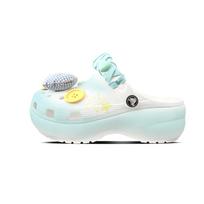 Crocs Classic clog Blue Island Star Ring EVA Cute Korean Summer Hole Shoes Unisex Blue 38-39