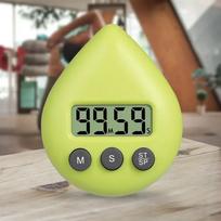 1PC New DIGITAL SHOWER TIMER Three Color Waterproof Energy Saver Digital Timer Bathroom Items Electronic Countdown Timer HK10-0007-Yellow-Gn beige