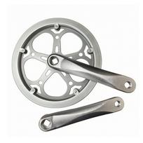 Folding Bike Crankset Lightweight 170mm Aluminum Crank Arm Set Long-Lasting