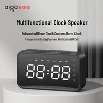 aigo T28 Pro Smart Clock Bluetooth Speaker (CN version) gray