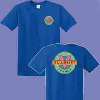 Vuarnet France Unisexs Blue Size S 3xl T Shirt L blue