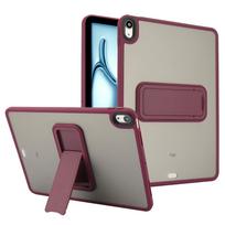 Skirta iPad 5-os, 6-os 9,7  7-os, 8-os, 9-os 10,2  Air 4, Air 5, Air 11 A16 Pro11 10-os iPad mini 4, 5, 6, 7 modeliams Kietas PC+TPU dangtelis su stoveliu iPad10.2 7th 8th 9th