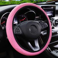 Left and right hand type massage wave-shaped ergonomic car rimless steering wheel is suitable for 14.5 - 15 inches.
