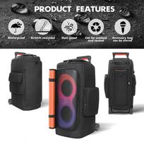 Dust Cover Protective Case for JBL PARTYBOX 310/320 Speaker Bag Travel Case Double-Sided Speaker Storage Bag with Mic Pocket China Mainland
