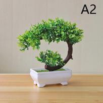 Imitacija Netikras Vazoninis Bonsai Medis Dirbtinis Augalas Stalo Dekoracija Dirbtinis Augalas Bonsai Mažas Medelis Vazonas Namų Dekoracija A2