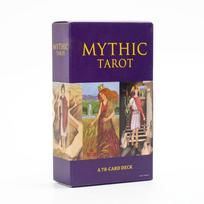 78 Pcs The New Mythic Tarot Deck 11.1*6cm Adult English  Card Playing Cards Fate Games Colorful Box Board Game blue