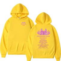 Rapper Jul Stade De France Album 2026 Hoodie Men Women Vintage Oversized Fashion Fleece Sweatshirt Loose Clothing Pullover Hoody XXXL