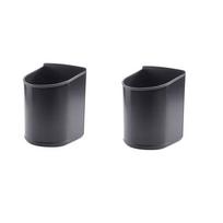 2Pcs Multi-Functional Car Seat Back Cup Holder Car Door Storage Box  Trash Bags Storage juoda