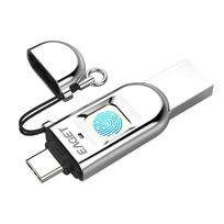Eaget FU68 Fingerprint Encrypted Dual-Interface USB Flash Drive