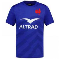France Rugby Jersey Home Away S-3XL Striped Blend Adult Men Women XXXL