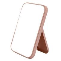High Definition Desktop Folding Makeup Mirror Square Shape Portable Makeup Mirror  Desktop