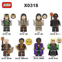 XH0318 Superherojus Lokis Užkariautojas Statybiniai Blokeliai Mini Figūrėlė Žaislas Maišelyje, Suderinamas su Pagrindiniais Prekių Ženklais, Kolekcionuojamas Modelis