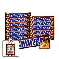Snickers Peanut 51G 12Pcs Choco Bar blue