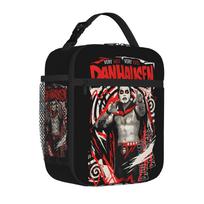 Danhausen Very Nice Very Evil Tote Insulated Lunch Bag Screaming Carry Food Bags Reusable Cooler Thermal Spacious Bento Box One Size