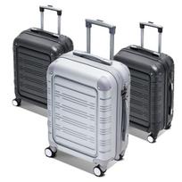 BRIGHTON Willbe 20 24 28-Inch Travel Suitcase Carry-On Baggage 24-inch Black