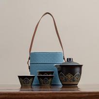 Gaiwan ceramic tea set, gift tea set, a complete set of gifts for customers