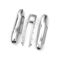 3PCS Smart Key Shell Cover Case for Porsche New Cayenne Panamera 911 992 Taycan Car Key Case Car Accessories Protective Case mirror silver white