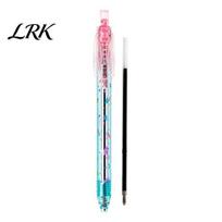 Decorative Pens for Diary Writing Gleaming Wings Dragonfly Gel Pens, 0.5mm Smooth Translucent Body Stationery, Fun School Supplies Teens Interactive A white