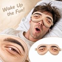 Creative 3D Printed Novelty Eye, Funny Realistic Design for Sleep, Parties and Costume Accessories One Size