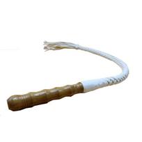 Leather Dog Protection Training Whip Agitation Whip Pet Exercise Tool for Outdoor Medium Large Dogs 5 E