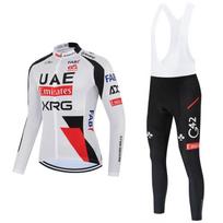 2026 Tour De France Team Long Sleeve Cycling Jersey Set Road Bike Quick Dry Breathable Wear 5XL