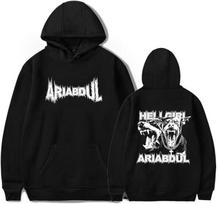 Ari Abdul Merch Dobermano Hoodis Spausdinti Hoodžiai Vyrai Moterys Ilgomis Rankovėmis Megztinis Puloveris Viršus XS gray