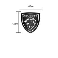 3D Metalinis automobilio priekinės variklio dangčio ženklelis Automobilio grotelių emblema Logotipas Grotelių lipdukas Peugeot 508 4008 5008 3008 308 408 Automobilio stiliaus aksesuarai