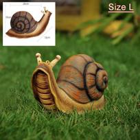 Cute Resin Snail Statue Outdoor Garden Store Bonsai Decorative Animal Sculpture For Home Office Desk Garden Decor Ornament