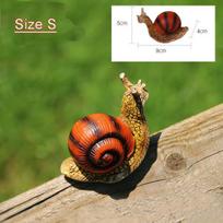 Cute Resin Snail Statue Outdoor Garden Store Bonsai Decorative Animal Sculpture For Home Office Desk Garden Decor Ornament