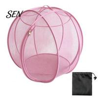 Tear Resistant Mesh Pet Playpen Rolling Cat Hamster Ball, Pop Up Outdoor Catio Enclosure, 27  Foldable Breathable Escape Proof with Zipper Door, A