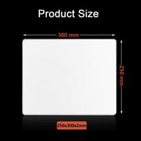 White Large Mouse Pad Gaming Accessory XXL Stitched Edges Long Deskmats Non-Slip Base Computer Extended Keyboard Laptop Mousepad gray
