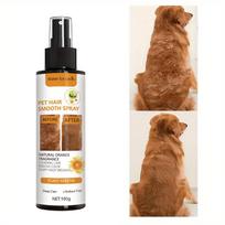 Pet Hair Smoothing Care Spray Containing Gentle Ingredients Deeply Moisturizes and Hydrates the Hair. Just One Spray Can Soften and Make Your Pet's